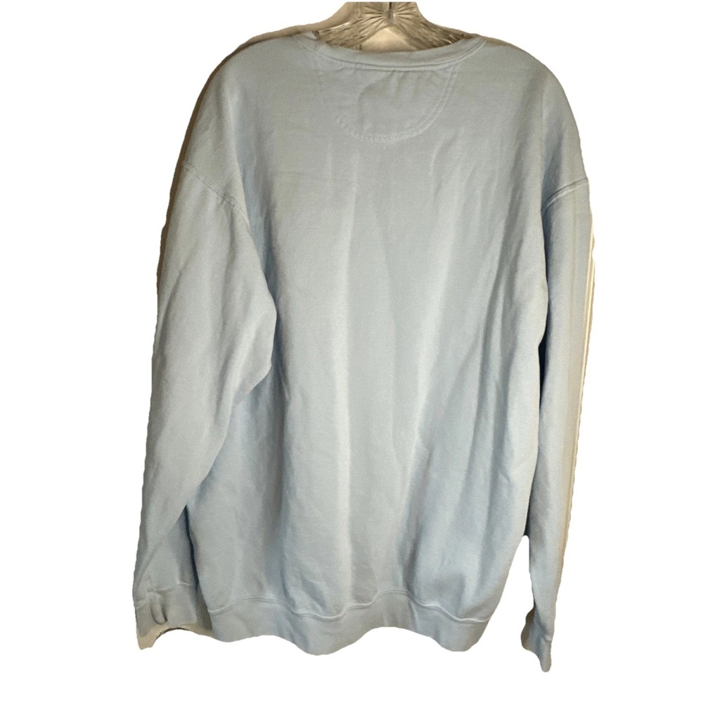 Comfort Colors Tri Delta Sweatshirt Pastel Blue Greek Sorority XL - Picture 2 of 6
